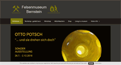 Desktop Screenshot of felsenmuseum.at